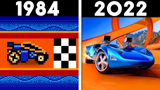 EVOLUÇÃO do HOT WHEELS nos GAMES