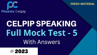 Celpip Speaking Test 5 with Answers 2023: Master Your Skills, Boost Your Score