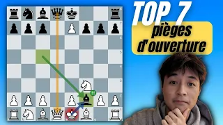 Les 7 meilleurs pièges d'ouverture aux échecs