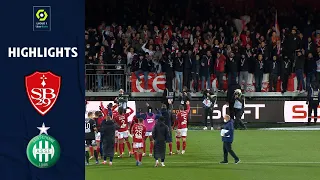 STADE BRESTOIS 29 - AS SAINT-ÉTIENNE (1 - 0) - Highlights - (SB29 - ASSE) / 2021-2022