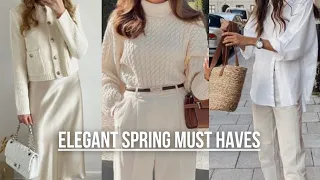Elegant Spring Must Haves! What Is Worth Buying?