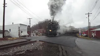 Western Maryland 1309 Coming Out Of The Yard at Ridgely West Virginia