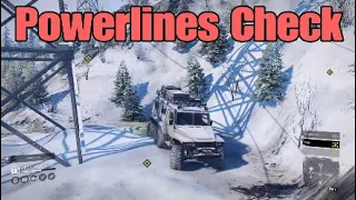 Snow Runner Powerlines Check Task Alaska