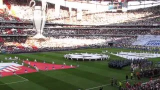 Champions League anthem before the 2014 Final