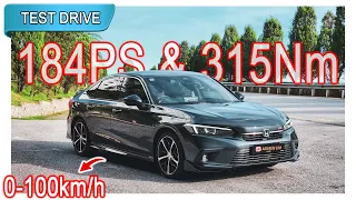 Part 1/2 | 2023 Honda Civic e:HEV RS hybrid | Malaysia #POV [Test Drive] [CC Subtitle]