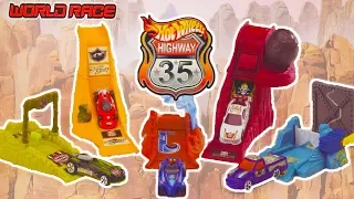 Highway 35 World Race - RARE McDonald's Sets - Showing Hot Wheels Collection