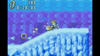 Sonic Advance - Ice Mountain 1 Tails: 0:43:65 (Speed Run)