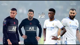Messi & Mbappe vs Vinicius & Benzema 🔥 The Battle of Duo, Who Wins?