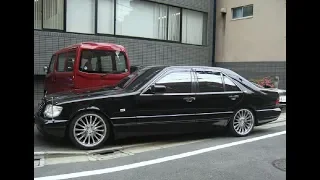 Haku's W140 S-Class Mercedes Benz in Tokyo