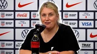 Emma Hayes post-match press conference | USA Women 4-0 South Korea Women