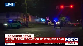 Multiple people shot on St. Stephens Road
