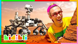 Let's Learn About Mars! | Educational Space Adventures | Science Videos for Kids | Kidibli