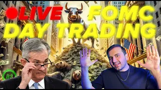 ⚡️Live Trading FED RATE Using ICT Concepts & Price Action | Futures $NQ