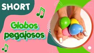 Globitos PEGAJOSOS, un juego divertido para EL ESTRÉS #Short - Fuentes Kids