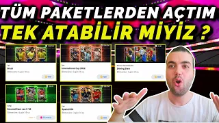 TÜM PAKETLERDEN TOP AÇILIMI ! İSTEDİĞİMİZE TEK ATABİLİR MİYİZ ? ( eFootball 2023 Mobile )