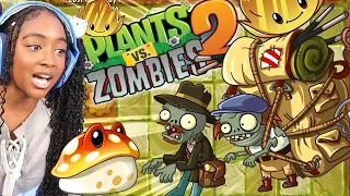IMPS ARE ACTUALLY DANGEROUS AND GOLDEN LEAVES ARE AWESOME!! | Plants Vs Zombies 2 [24]