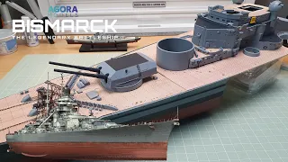 Agora Model's Bismarck: The Legendary Battleship - Pack 3 - Stages 21-32