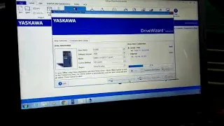 Yaskawa VFD backup downloding and uploading