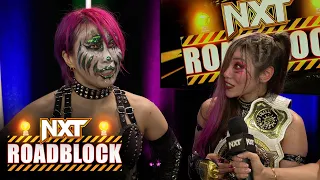 The Kabuki Warriors celebrate being back in NXT: NXT Roadblock 2024 exclusive