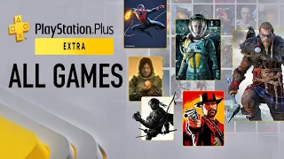 PS PLUS EXTRA All Games - PlayStation Plus Extra PS4 And PS5 Game Catalog - PS PLUS AUGUST 2022