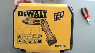 Unboxing of a brand new DEWALT DW920 electric screwdriver 2021!