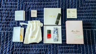 Dior Beauty Unboxing | Miss Dior Rose Essence, Dior Prestige, Miss Dior Parfum, J'adore l'or