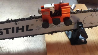 How to sharpen a chainsaw.... with the Timberline chainsaw sharpener