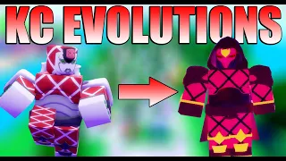 'NEW' ALL KING CRIMSON EVOLUTIONS + SHOWCASE | Stands Awakening | Roblox