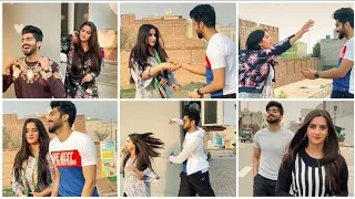 Alishba anjum and affan Malik old tictok videos