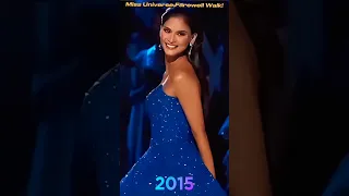Miss Universe Queens - Farewell Walk 2015 - 2022    #Shorts #MissUniverse #FarewellWalk #Philippines