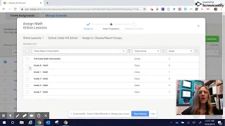 Assigning Online Lessons in iReady