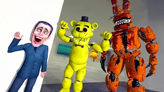 АНИМАТРОНИКИ ИЩУТ НАС В МУЗЕЕ FNAF COOP SANDBOX GMOD ГАРРИС МОД ► Garry's Mod