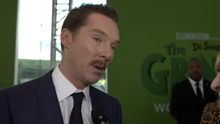 The Grinch World Premiere Benedict Cumberbatch "The Grinch"