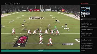 NFL madden 22 Cardinals @ Raiders (Tribute for John Madden)