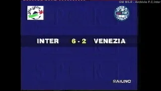 1998-99 (16^ - 10-01-1999) INTER-Venezia 6-2 Servizio 90°Minuto Rai1