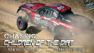 Chasing Children of the Dirt - Raw Helicopter Footage