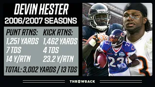 "Devin Hester, you are ridiculous!" FULL 2006 & 2007 Season Highlights