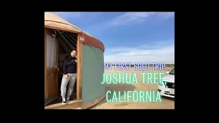 My First Solo Trip | Destination: Joshua Tree, CA | (I ALMOST DIED!)