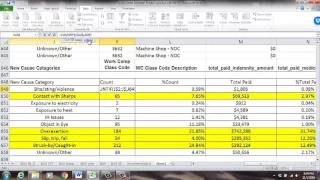 Video 6 of Loss Run Data Analysis Technique