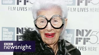 Iris Apfel: The 93-year-old fashion icon - Newsnight