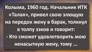 Злая на Передок Жена Начальника  ИТК "Талая"! Сборник Самых Свежих Анекдотов! Юмор!