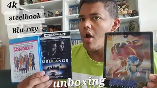 achat Blu-ray/4k/steelbook unboxing 3 film 🎥 @olivercine44