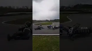 KTM Supermoto Crash