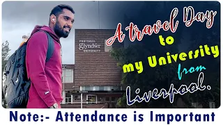 Travel to Wrexham Glyndwr University| Liverpool to Wrexham  | rajbrovlogs | Attendance | UK |