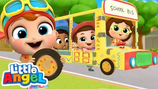 Wheels On The Bus | Kids Songs and Nursery Rhymes By Little Angel