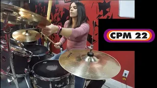 CPM22 - Tarde de Outubro (Bateria Cover / Drum Cover) I Carol Galinddo