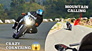 mountain calling crazy cornering in  highway r15m vs r15 v3