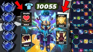 STRONGEST DEFENSE EVER! 🔥☠️ Max Talents + Max Rune + Max ProtEnchant = ??? (Blockman  GO : BedWars)