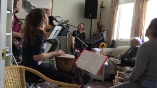 Palina Voitka and band UTRO Rehearsal (Summertime)