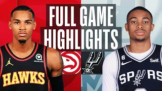 Atlanta Hawks vs. San Antonio Spurs Full Game Highlights | Mar 19 | 2022-2023 NBA Season
